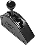 NEW B&M AUTOMATIC SHIFTER,PRO GATE,BLACK KNOB,REAR EXIT CABLE,COMPATIBLE WITH GM 4-SPEED TRANSMISSIONS