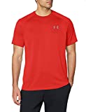 Under Armour Mens Tech 2.0 Short-Sleeve T-Shirt , Red (600)/Graphite , Small