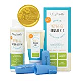 Premium Oxyfresh Pet Dental Kit for Dogs – Easy Solution for Pet Fresh Breath, Clean Teeth, Control Plaque & Tartar and Soothe Gums – Vet Formulated