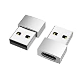 nonda USB C to USB Adapter (2 Pack), USB-C Female to USB Male, USB Type C Female to USB OTG Adapter for MacBook Pro 2015/2013, MacBook Air 2017/2015, Laptops, Wall Chargers, Power Banks