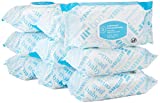 Amazon Elements Baby Wipes, Unscented, White 810 Count, 90 Count (Pack of 9) (Previously 720 Count)