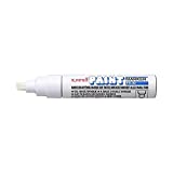 Uni MP151183000 PX-30 Chisel Tip Bold Paint Marker - White