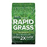 Scotts Turf Builder Rapid Grass Tall Fescue Mix, Combination Seed and Fertilizer, Grows Green Grass in Just Weeks, 5.6 lbs.