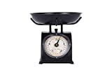 Creative Co-Op Vintage Reproduction Decorative Metal Scale, Black