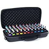 Holder Ink Tattoo Ink Travel Case for 1oz ink bottle sizes. Carrying solution that allows you to pack your essential kit of tattoo inks. Capacity for 55 ink bottles.