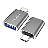 USB C to USB Adapter [2-Pack], Thunderbolt 3 to USB 3.0 OTG Adapter Compatible with MacBook Pro,Chromebook,Pixelbook,Microsoft Surface Go,Samsung Galaxy S8 S9 S10 S20 S21 S22 Ultra Plus,Note 9 10 20