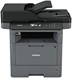 Brother Monochrome Laser Printer, Multifunction Printer and Copier, DCP-L5650DN, Flexible Network Connectivity, Duplex Print & Copy & Scan, Mobile Device Printing, Amazon Dash Replenishment Ready