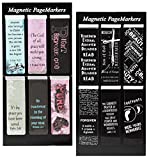 12 Inspirational Magnetic Bookmarks Bundle | for Bible, Book, Planner and Journal