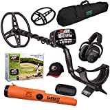 Garrett AT MAX Metal Detector with Pro-Pointer at Z-Lynk and Carry Bag, Hat