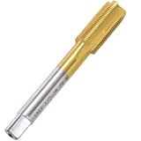 1/2" - 28 UNEF HSS Machine Tap, Right Hand Thread Titanium Coated Tap, Plug Tap