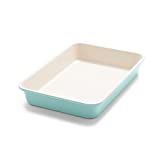 GreenLife Bakeware Healthy Ceramic Nonstick, Rectangular Cake Pan, 13" x 9", Turquoise