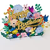 Happy Birthday Pop Up Card by DEVINE Popup Cards | 3D Birthday Card for Kids Mom Dad | Pop Up Greeting Cards | Pop Up Birthday Cards for Women | 3D Cards Pop Up Cards All Occasion | 3D Card Love Funny