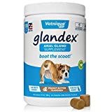 Glandex Anal Gland Soft Chew Treats with Pumpkin for Dogs 120ct Chews with Digestive Enzymes, Probiotics Fiber Supplement for Dogs – Vet Recommended - Boot The Scoot - by Vetnique Labs (Peanut Butter)