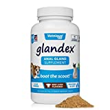 Glandex Dog Fiber Supplement for Anal Glands with Pumpkin, Digestive Enzymes & Probiotics - Vet Recommended Healthy Bowels and Digestion - Boot The Scoot 4.0 oz by Vetnique Labs (Beef Liver)