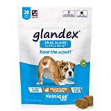 Glandex Anal Gland Soft Chew Treats with Pumpkin for Dogs 30ct Chews with Digestive Enzymes, Probiotics Fiber Supplement for Dogs – Vet Recommended - Boot The Scoot - by Vetnique Labs (Peanut Butter)