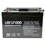 12V 100Ah AGM Sealed Lead Acid Battery UB121000 Group 27