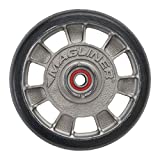 Magliner 10815 8" Diameter Mold On Rubber Wheel with Red Sealed Semi Precision Ball Bearings