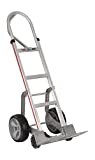 Magliner HRK15AUAE3 Self-Stabilizing Hand Truck, Vertical Loop Handle, Interlocked Microcellular Foam Wheels, Straight Back Frame, 500 lb Capacity