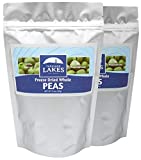 Thousand Lakes Freeze Dried Fruits and Vegetables - Whole Peas 2-pack 3.5 ounces (7.0 ounces total) | 100% Peas | No Salt Added | No Preservatives