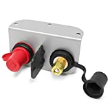 Heavy Duty Remote Battery Charging and Jumper Terminals with Mounting Bracket, Made in the USA