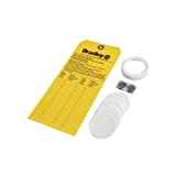 Bradley On-Site Eye Wash Refill Kit Replacement Cap, Foam Liners and Inspection Tag for On-Site Emergency Eye Wash Station