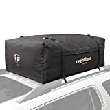 Rightline Gear Range 3 Weatherproof Rooftop Cargo Carrier for Top of Vehicle, Attaches With or Without Roof Rack, 18 Cubic Feet, Black