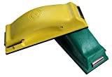 Time Shaver Tools Preppin’ Weapon Ergonomic Sanding Block, for Wet and Dry Sanding! Easy to Load, Plain Paper Sander! Green And Yellow (2 Pack)