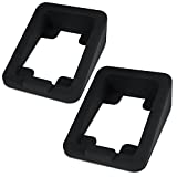 Sound Addicted Desktop Speaker Stands Pair - Universal Silicone Speaker Stand 2-Pack for Small and Medium Bookshelf Computer Speakers - 7.5" x 5.7" Surround Sound PC Speaker Holder Set for Desk - DSS