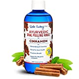 Dale Audrey | Ayurvedic Oill Pulling Rinse, Natural Mouthwash, Whitens Teeth, Healthy Gums, Natural & Organic, Vegan & Cruelty Free, Cinnamon Flavor, 8 oz