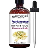 MAJESTIC PURE Frankincense Essential Oil, Therapeutic Grade, Pure and Natural Premium Quality Oil, 4 fl oz