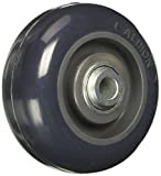 Albion XA0303106 3" Diameter Polyurethane on Polypropylene Wheel, 1-1/4" Tread Width, Annular Ball Bearing, 1-1/2" Hub Length, 3/8" Bearing ID, 300 lb. Capacity