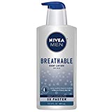 Nivea Men Breathable Body Lotion, 48 Hour Hydrating Lotion, Men's Lotion, 13.5 Fl Oz Bottle