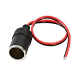 Electop Car Charger Power Cigarette Lighter Female Socket Cable Plug Adapter