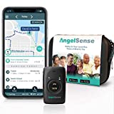 AngelSense Personal GPS Tracker for Kids, Teen, Autism, Special Needs, Elderly, Dementia - 2-Way Auto-Answer Speakerphone & SOS Button - School Bus Tracking - Easy-to-Use App