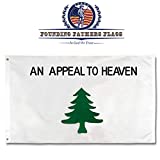 Founding Fathers Flags an Appeal to Heaven - Liberty Tree Embroidered Flag - Sons of Liberty Edition - Tree 3'x5' Flag