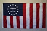 AES USA Seller3x5 Embroidered Sewn Hunter Sons of Liberty or Death 600D 2ply Nylon Flag 3039,x5039,+ Bonus e-Book with Pictures