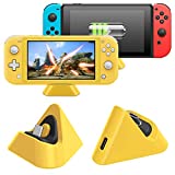 Charging Dock Compatible with Nintendo Switch/Switch Lite/Switch OLED Model, Compact Charger Stand Station with Type C Port Compatible with Nintendo Switch Lite 2019 / Switch OLED Model(Yellow)