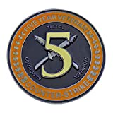 CSGO CS GO Counter Strike Design Five Year Veteran Coin 5 Years Medal/Coin - 5 Year Coin Limited Collection Gift