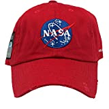 FIELD GRADE Skylab NASA Hat Special Edition Patch (Red Distressed)