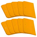 Custom Shop - 5 Inch Body Filler Spreaders (Pack of 10) for Automotive Body Fillers, Putties and Glazes - Easy, Precise, and Reusable Application - 10 Pack