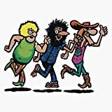 The Fabulous Furry Freak Brothers Vinyl Waterproof Sticker Decal Car Laptop Wall Window Bumper Sticker 5"