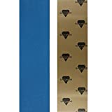 Black Diamond Longboard Skateboard Grip Tape Sheet 10" x 48" Blue