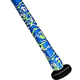 Ballpark Elite Bat Grip Tape for Baseball/Softball | 1.10 MM Precut Baseball Bat Grip Replacement | Black, US Flag, Stitch & Camo Grip Tapes (Blue, Green, White Camo)