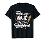 Take Me Out to the Ball Game T-shirt. Family sizes
