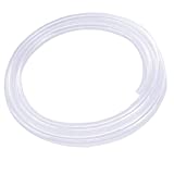 JUNZHIDA Silicone Tubing 8mm ID X 11mm OD Silicone Rubber Tube Food Grade for Pump Transfer, Homebrew Tube 16.4ft