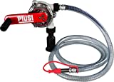 ArmorBlue Piusi Rotary Drum Pump for Diesel Exhaust Fluid (DEF) | 10 Gallons per 100 rotations | No Power Required | Integrated Check Valve