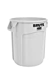 Rubbermaid Commercial Products-FG261000WHT Brute Waste Container, 10 Gallon, White