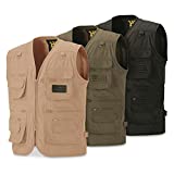 HQ ISSUE Concealed Carry Vest for Men, Tan, XL