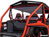 SuperATV Rear Windshield for 2020+ Honda Talon 1000X-4 (4-seat model only) | 1/4" Thick Clear Polycarbonate 250x Stronger Than Glass | Easy Install | Protects from Flying Debris | USA Made