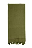 Rothco Solid Color Shemagh-Tactical Desert Scarf, Olive Drab